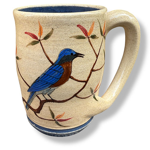 Eugene Painted Bird Mug DP4987